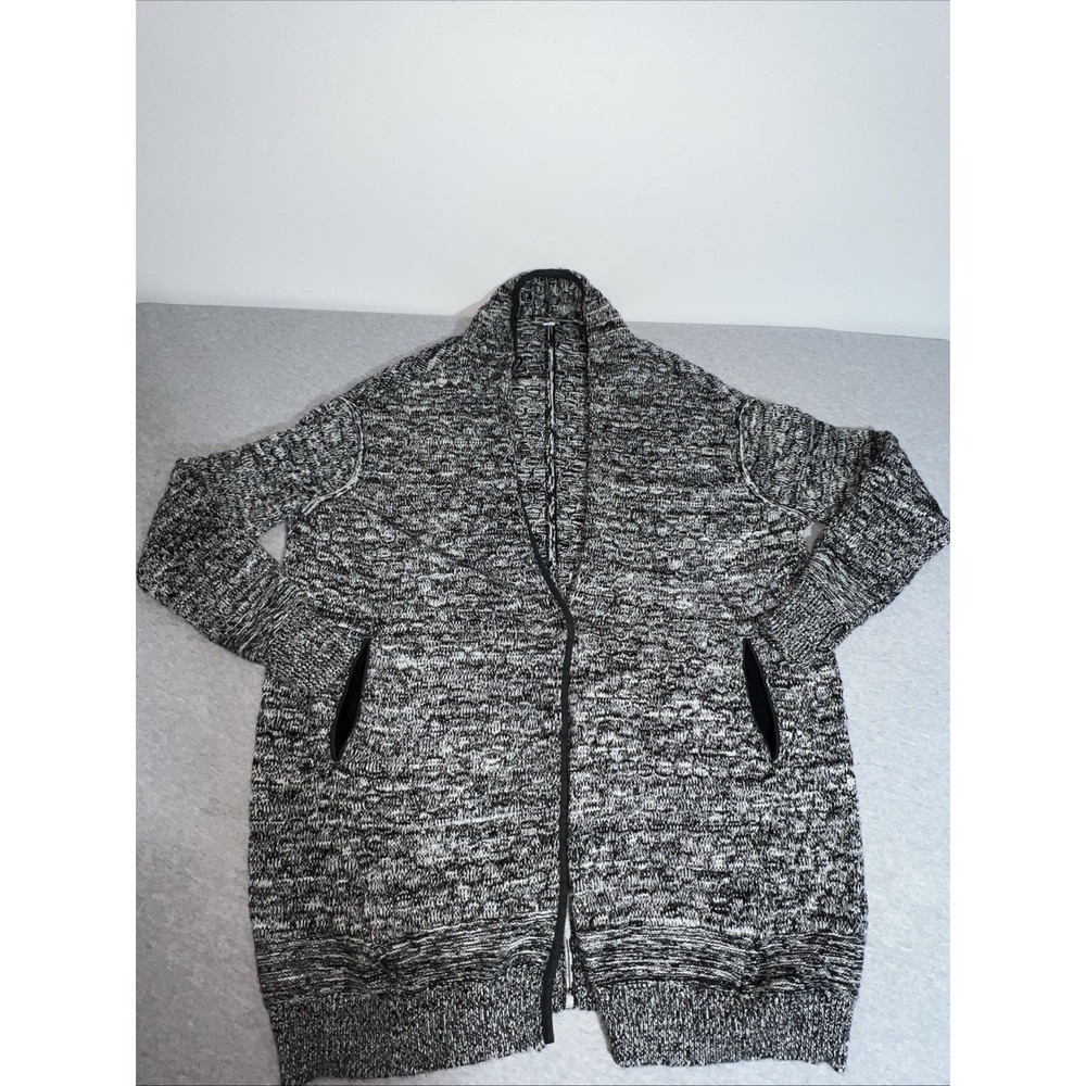 Lululemon Merino Wool Cardigan Sz M/L Thumbholes Tunic Chunky Oversized Sweater